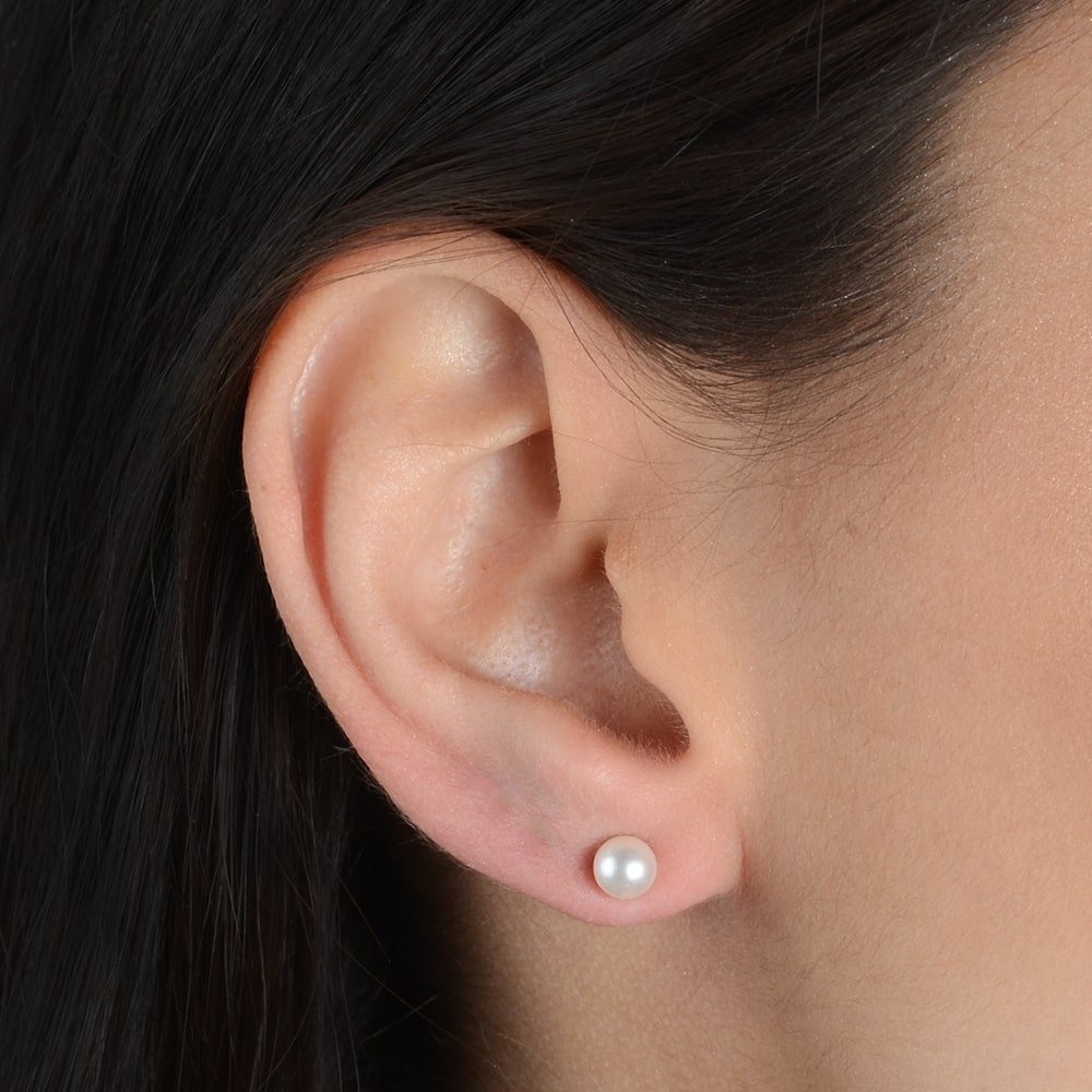 Brinco Dourado Classico de Pérola Auryn - Minha loja