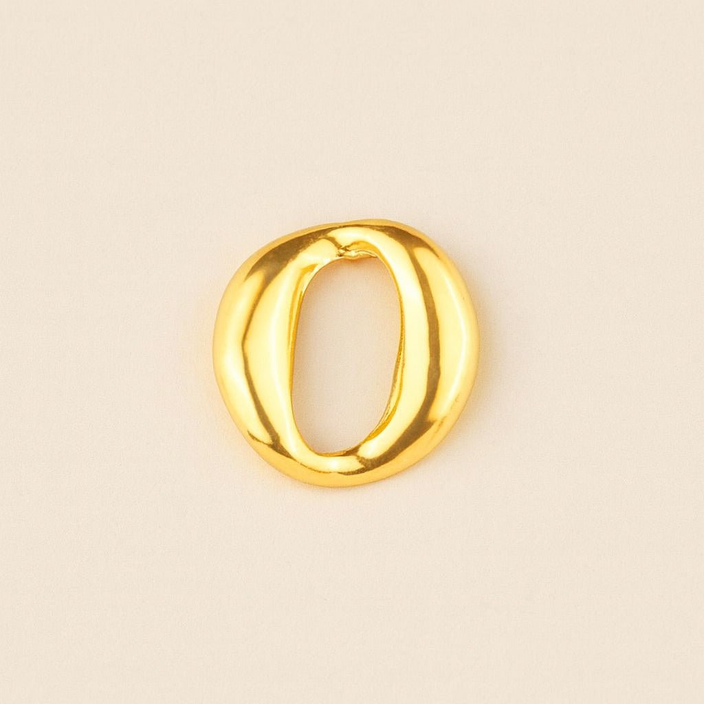 Brinco Dourado Elo Corrente Auryn - Minha loja