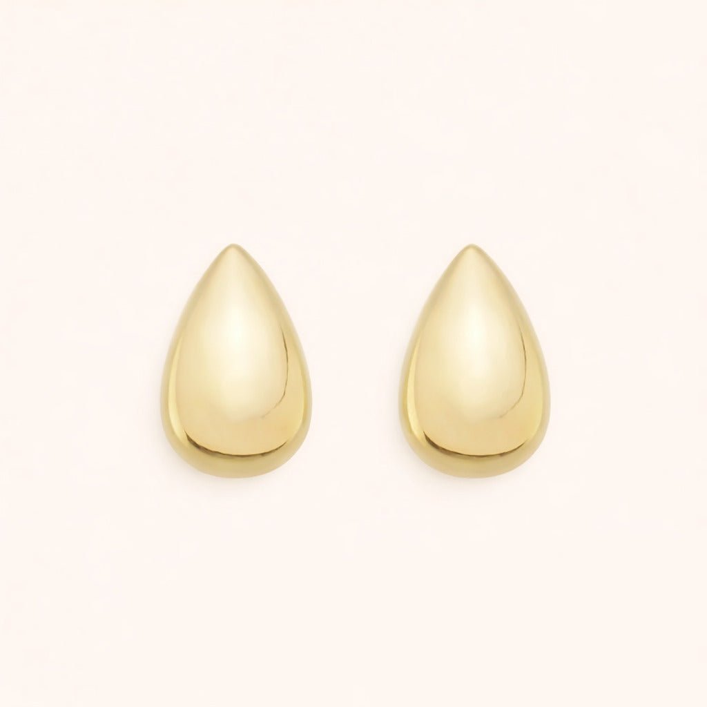 Brinco Dourado Gota Auryn - Minha loja