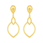 Brinco Dourado Luxo Gota de Gala Auryn - Minha loja