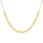 Chocker Dourada Esferas com Extensor Aurin - Minha loja