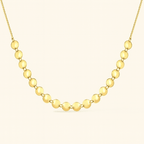 Chocker Dourada Esferas com Extensor Aurin - Minha loja