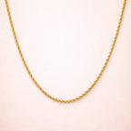 Colar Baiano Dourado Auryn - Minha loja