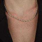 Colar Baiano Dourado e Prateado Auryn - Minha loja