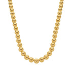Colar Dourado de Bolas Médias Auryn - Minha loja