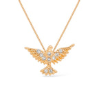 Colar Dourado Espirito Santo com Zircônia AurynAuryn - Minha loja