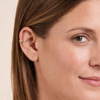 Piercing Dourado de Pressão de Corações Auryn - Minha loja