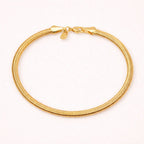 Pulseira Dourada Rabo de Rato Auryn - Minha loja