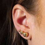 Trio Dourado de Bolinhas Auryn - Minha loja