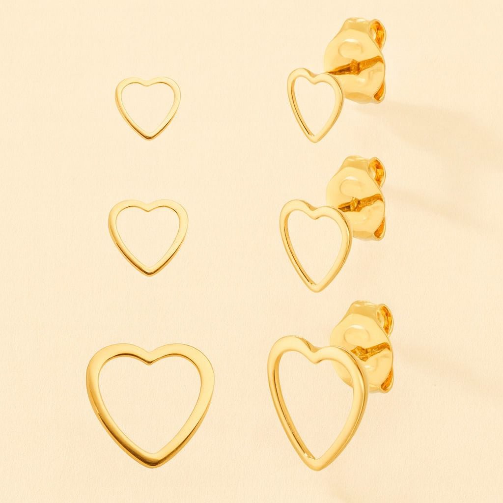 Trio Dourado de Coração Auryn - Minha loja