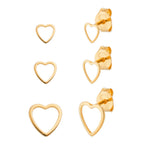 Trio Dourado de Coração Auryn - Minha loja