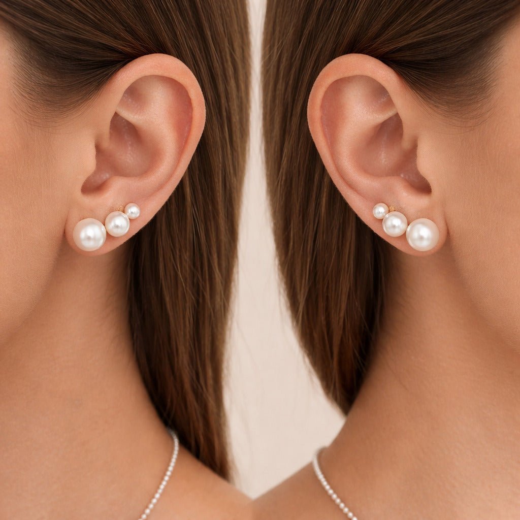 Trio Dourado de Pérolas Auryn - Minha loja